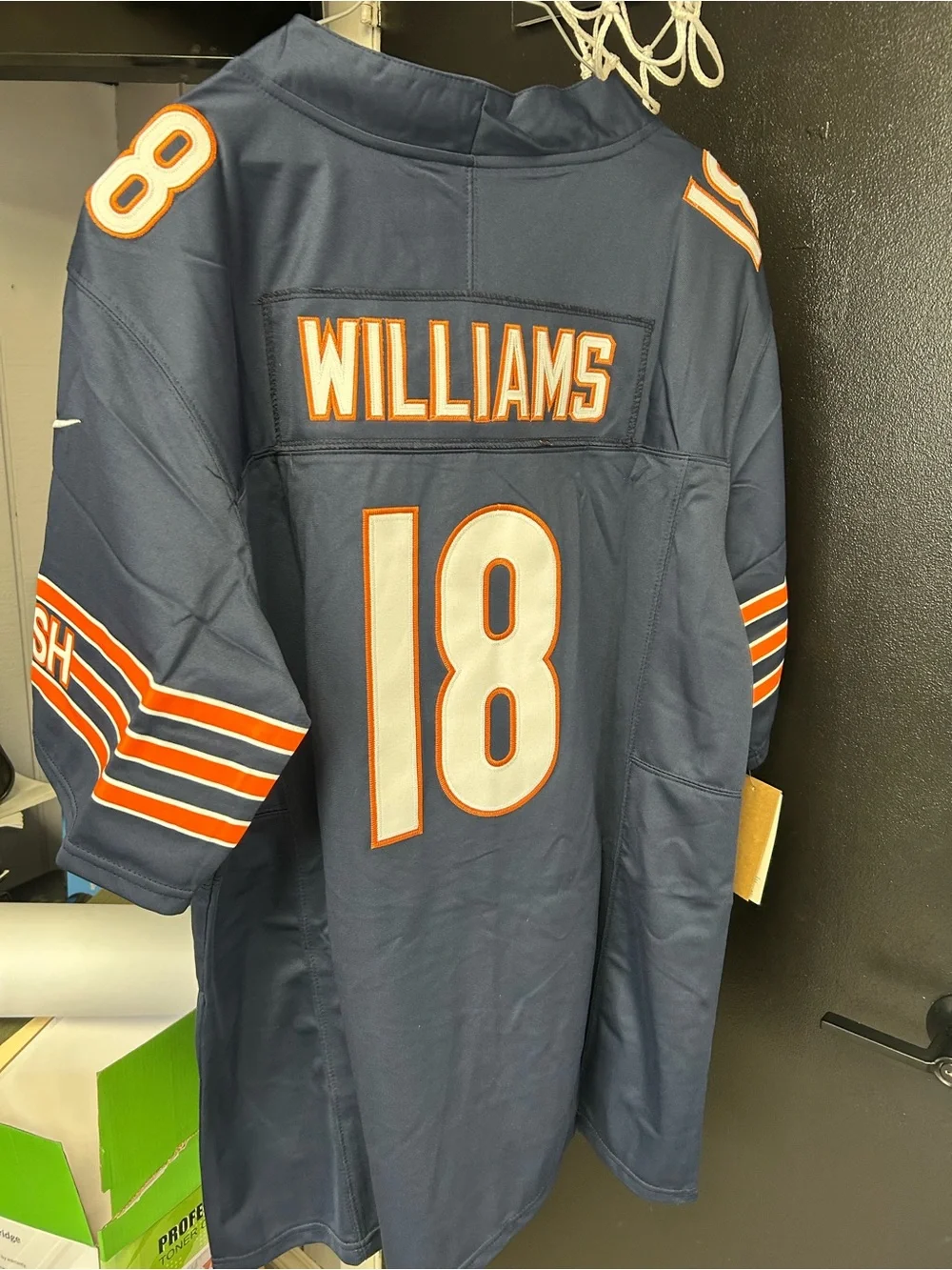 Nike Men’s Navy Blue Chicago Bears Caleb Wilson Jersey